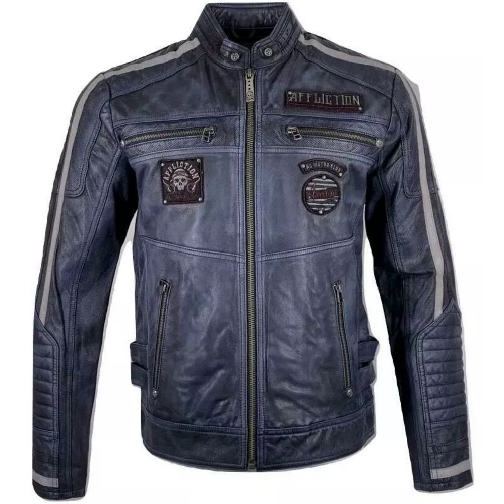 AFFLICTION Men's Jacket VELOCITY LEATHER JACKET